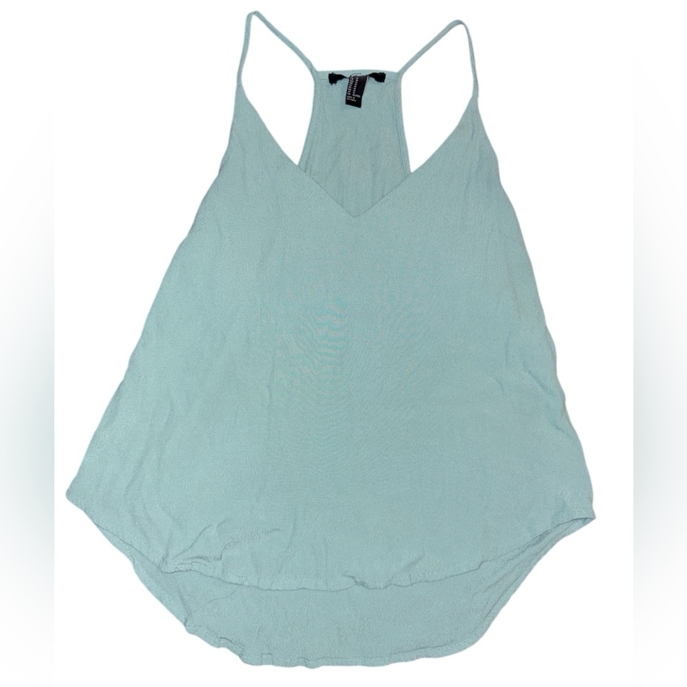 Forever 21 Women's Pastel Green Dressy Tank Top